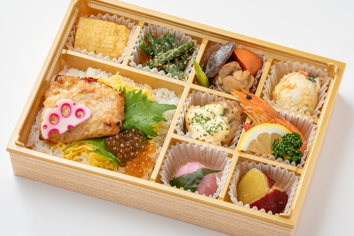 銀鮭ハラス西京とイクラ御膳