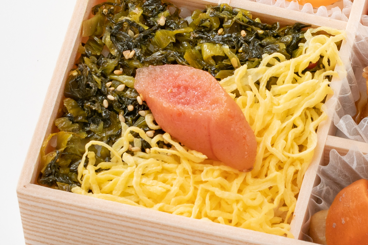 折詰弁当・明太・高菜