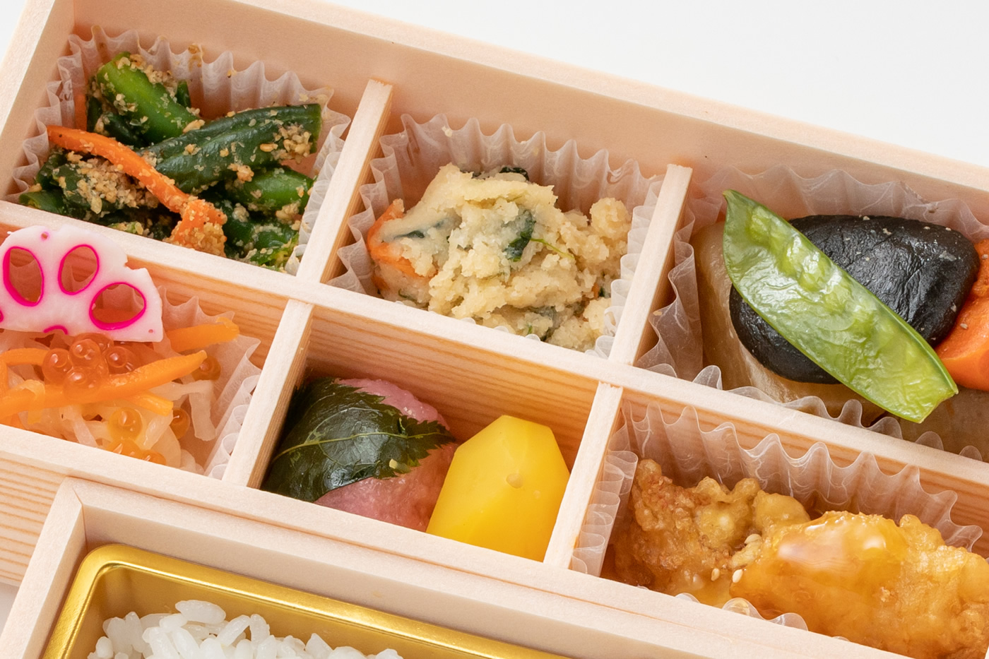 2段御膳・銀鮭・いくらおやこ飯